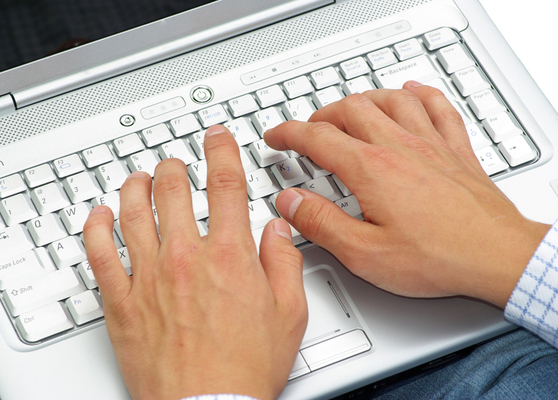  Keyboard writing with 10 fingers