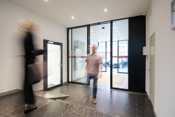 Entrance of Zurich Stadelhofen